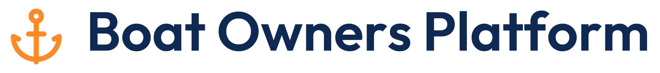 Boat Owners Platform logo, Colour · PNG 2160 px